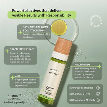 Niacinamide Toner Essence  with Natural Biome-Boost™ Solution - 100 ml