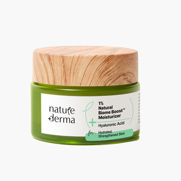 1% Natural Biome-Boost™ Moisturizer with Hyaluronic Acid - 50ml