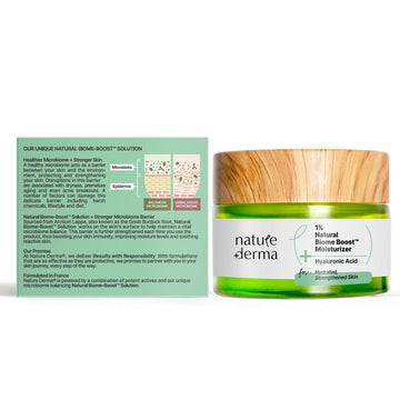 1% Natural Biome-Boost™ Moisturizer with Hyaluronic Acid - 50ml