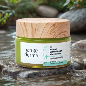 1% Natural Biome-Boost™ Moisturizer with Hyaluronic Acid - 50ml