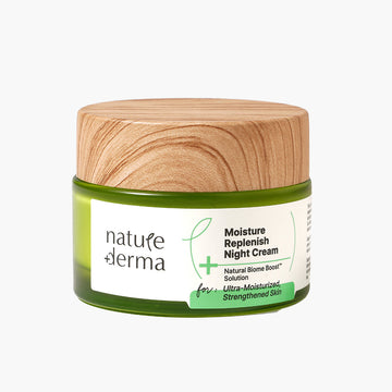 Nature Derma Moisture Replenish Night Cream with Natural Biome Boost™ Solution - 50 ml