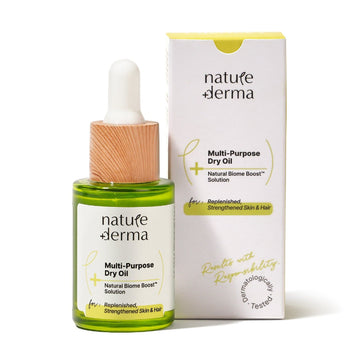 Multi-Purpose Dry Oil with Natural Biome-Boost™ Solution - 30 ml