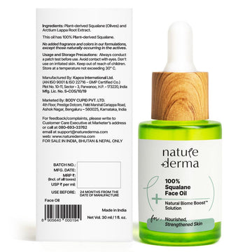 100% Squalane Face Oil - 30 ml